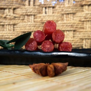 广味腊肠腊肉甜肠自制烟熏即食小吃零食